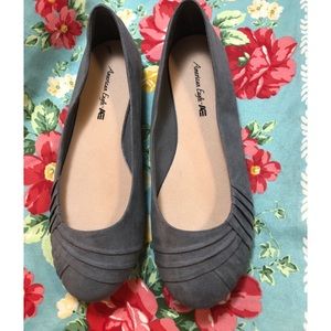 American Eagle Outfitters Shoes - American Eagle Grey Flats American Eagle Outfitters Shoes - American Eagle Grey Flats